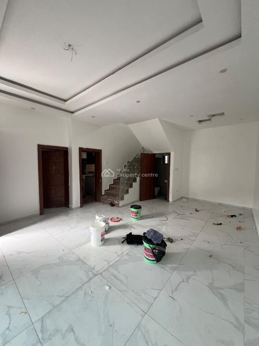 4 Bedroom Semi Detached Duplex with a Bq, Chevron, Lekki, Lagos, Semi-detached Duplex for Rent