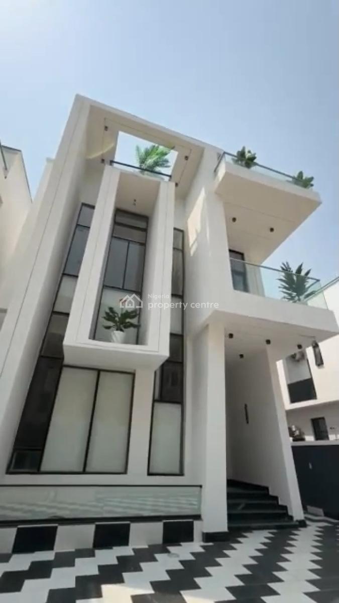 Luxury 5 Bedroom Fully Detached Duplex/swimming Pool/bq, Chevron, Lekki, Lagos, Detached Duplex for Sale