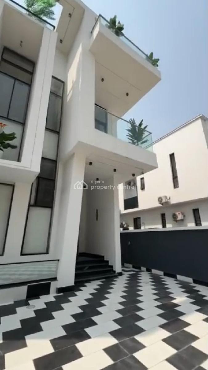 Luxury 5 Bedroom Fully Detached Duplex/swimming Pool/bq, Chevron, Lekki, Lagos, Detached Duplex for Sale