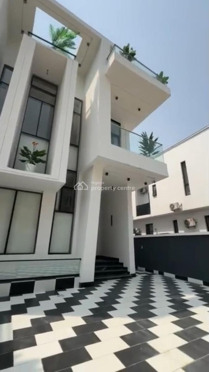 Luxury 5 Bedroom Fully Detached Duplex/swimming Pool/bq, Chevron, Lekki, Lagos, Detached Duplex for Sale