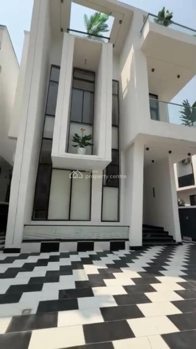 Luxury 5 Bedroom Fully Detached Duplex/swimming Pool/bq, Chevron, Lekki, Lagos, Detached Duplex for Sale