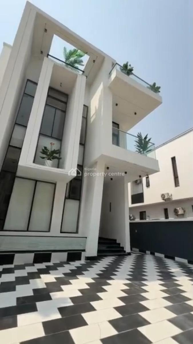 Luxury 5 Bedroom Fully Detached Duplex/swimming Pool/bq, Chevron, Lekki, Lagos, Detached Duplex for Sale