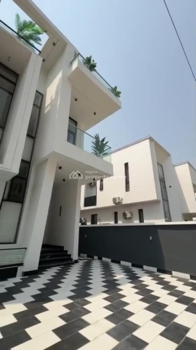 Luxury 5 Bedroom Fully Detached Duplex/swimming Pool/bq, Chevron, Lekki, Lagos, Detached Duplex for Sale