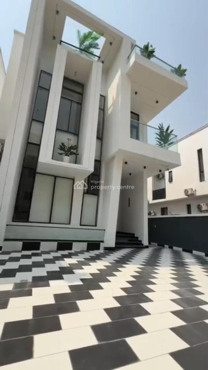 Luxury 5 Bedroom Fully Detached Duplex/swimming Pool/bq, Chevron, Lekki, Lagos, Detached Duplex for Sale