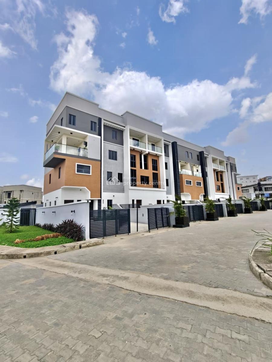 Luxurious 4 Bedroom Maisonette Duplex with Bq, Opebi, Ikeja. Lagos., Ikeja, Lagos, Block of Flats for Sale