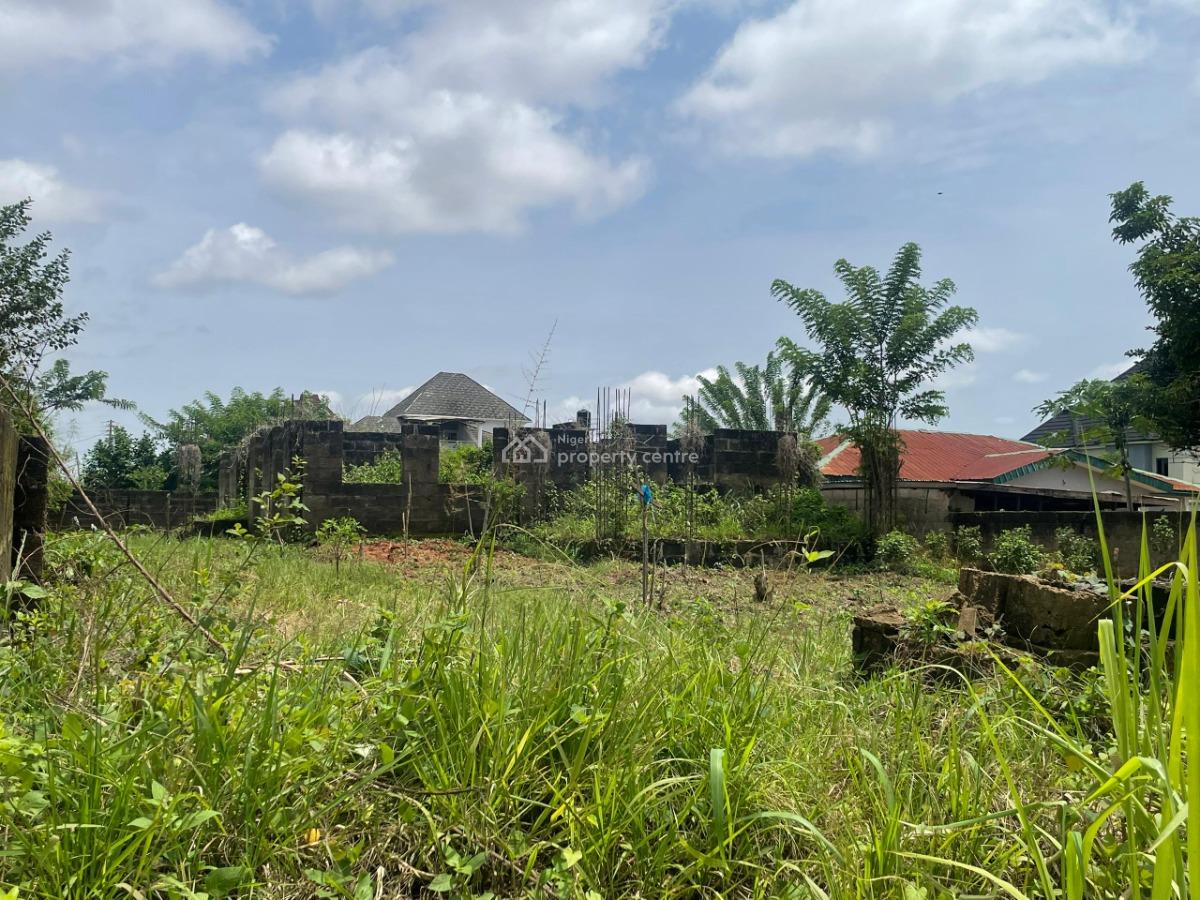 Uncompleted Building on a Plot of Land Is Available, Alagbaka Extension Akure, Akure, Ondo, Detached Bungalow for Sale