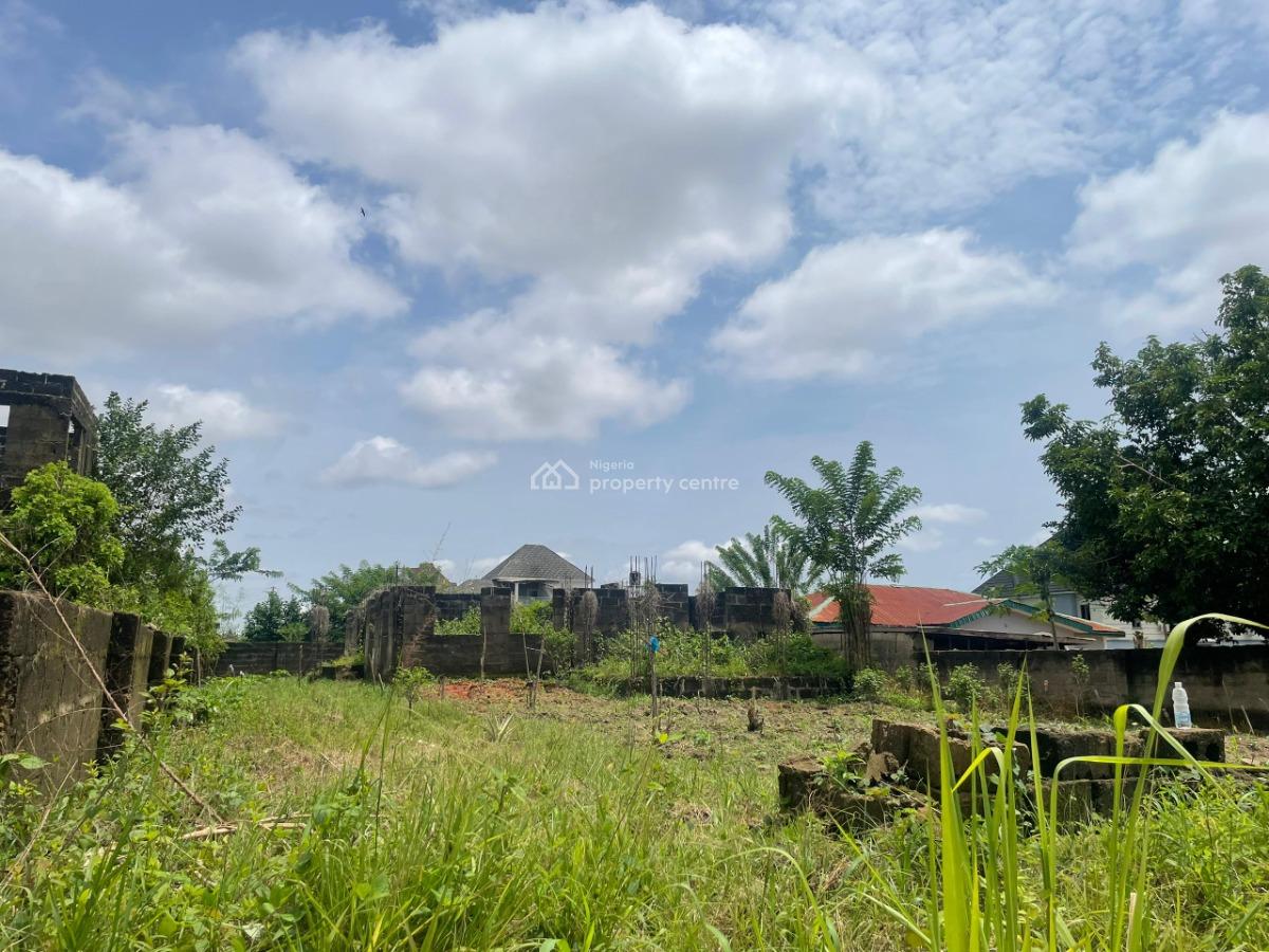 Uncompleted Building on a Plot of Land Is Available, Alagbaka Extension Akure, Akure, Ondo, Detached Bungalow for Sale