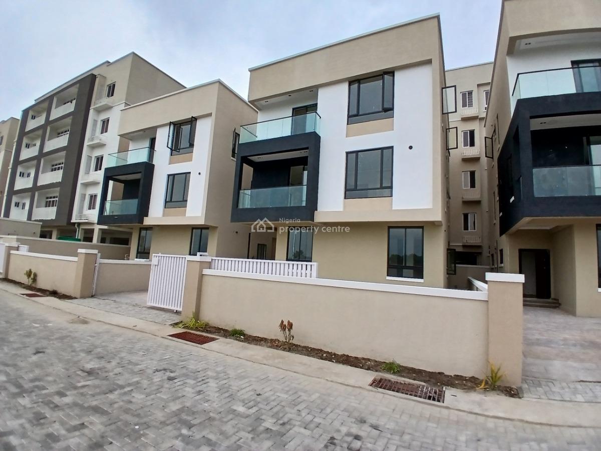 5 Bedroom Detached Duplex with Bq and Multipurpose Room, Shore View Estate Beside Western Foreshore Estate, Osapa, Lekki, Lagos, Detached Duplex for Sale