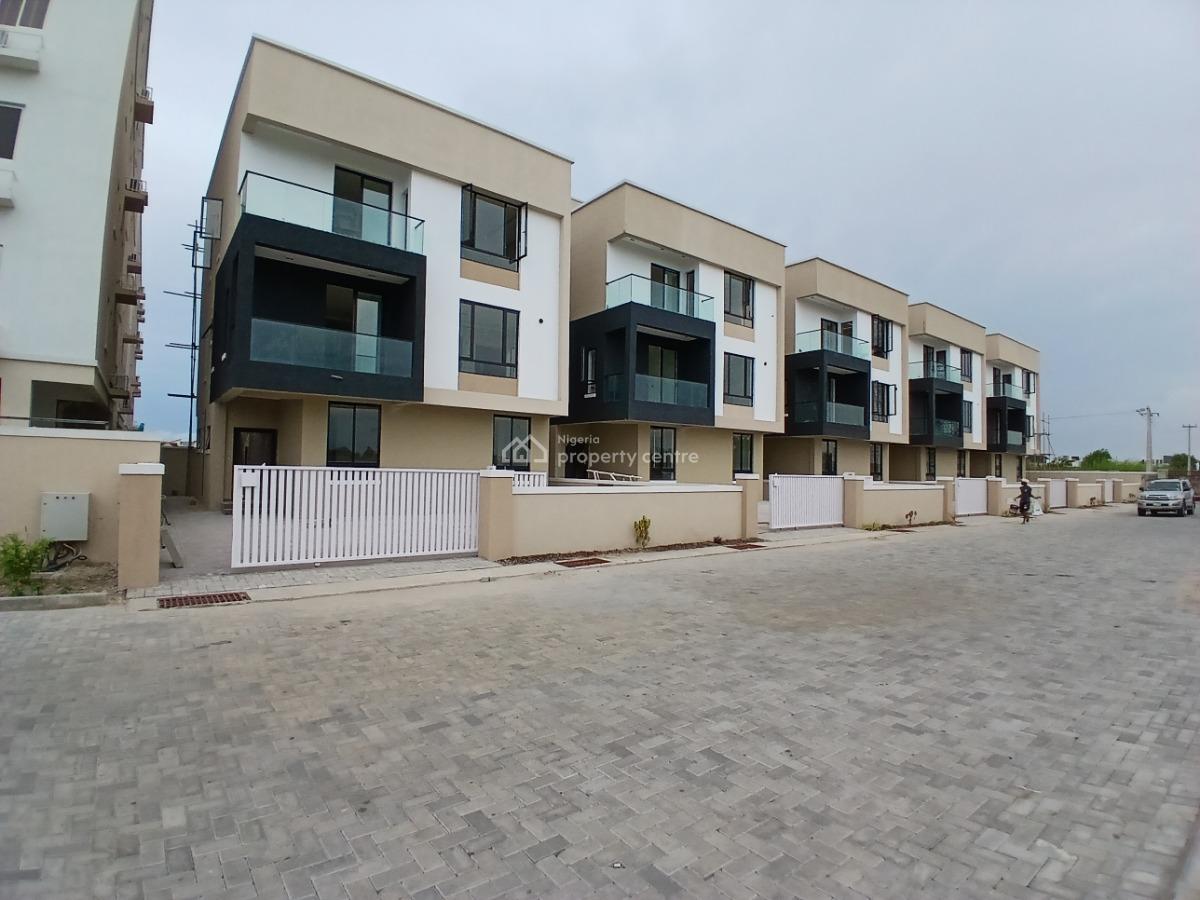 5 Bedroom Detached Duplex with Bq and Multipurpose Room, Shore View Estate Beside Western Foreshore Estate, Osapa, Lekki, Lagos, Detached Duplex for Sale