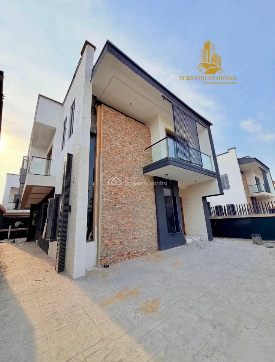 Fully Automated 4 Bedrooms Detached -duplex  with Bq & Solar Inverter, Ojodu, Lagos, Detached Duplex for Sale