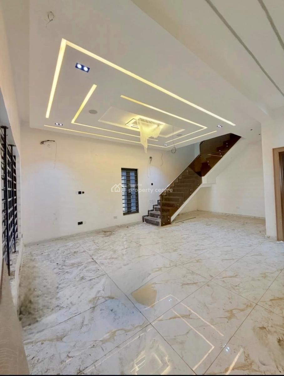 Fully Automated 4 Bedrooms Detached -duplex  with Bq & Solar Inverter, Ojodu, Lagos, Detached Duplex for Sale