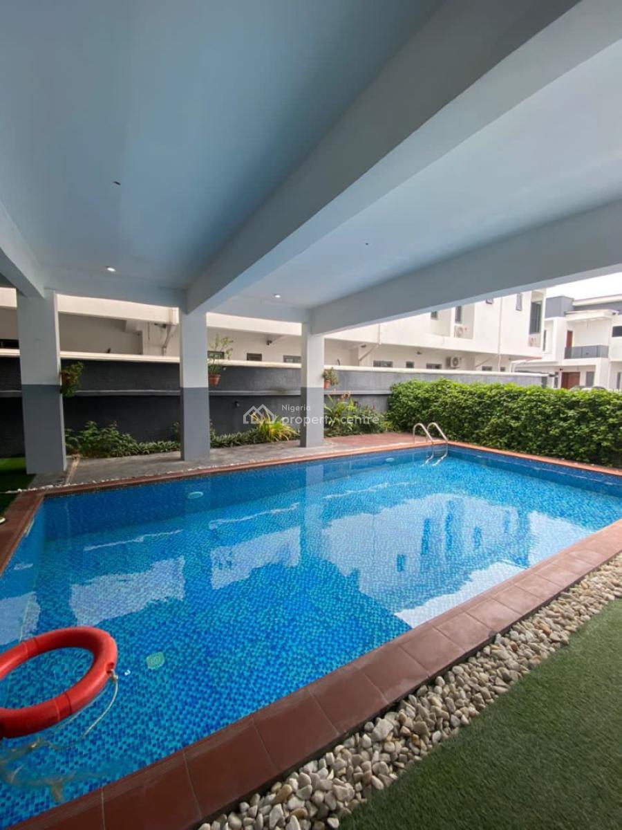 Fully Furnished 3 Bedroom Apartment with Pool and Gym in a Secure Esta, Ologolo, Lekki, Lagos, Flat / Apartment for Rent