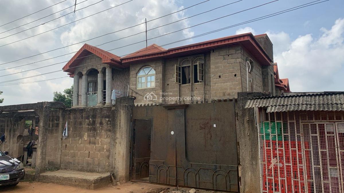 a Block of 17 Units Single Rooms Contained with 2 Bedroom Flat, Olowofela Magboro Oke Afa, Magboro, Ogun, Block of Flats for Sale