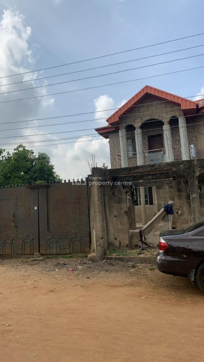 a Block of 17 Units Single Rooms Contained with 2 Bedroom Flat, Olowofela Magboro Oke Afa, Magboro, Ogun, Block of Flats for Sale