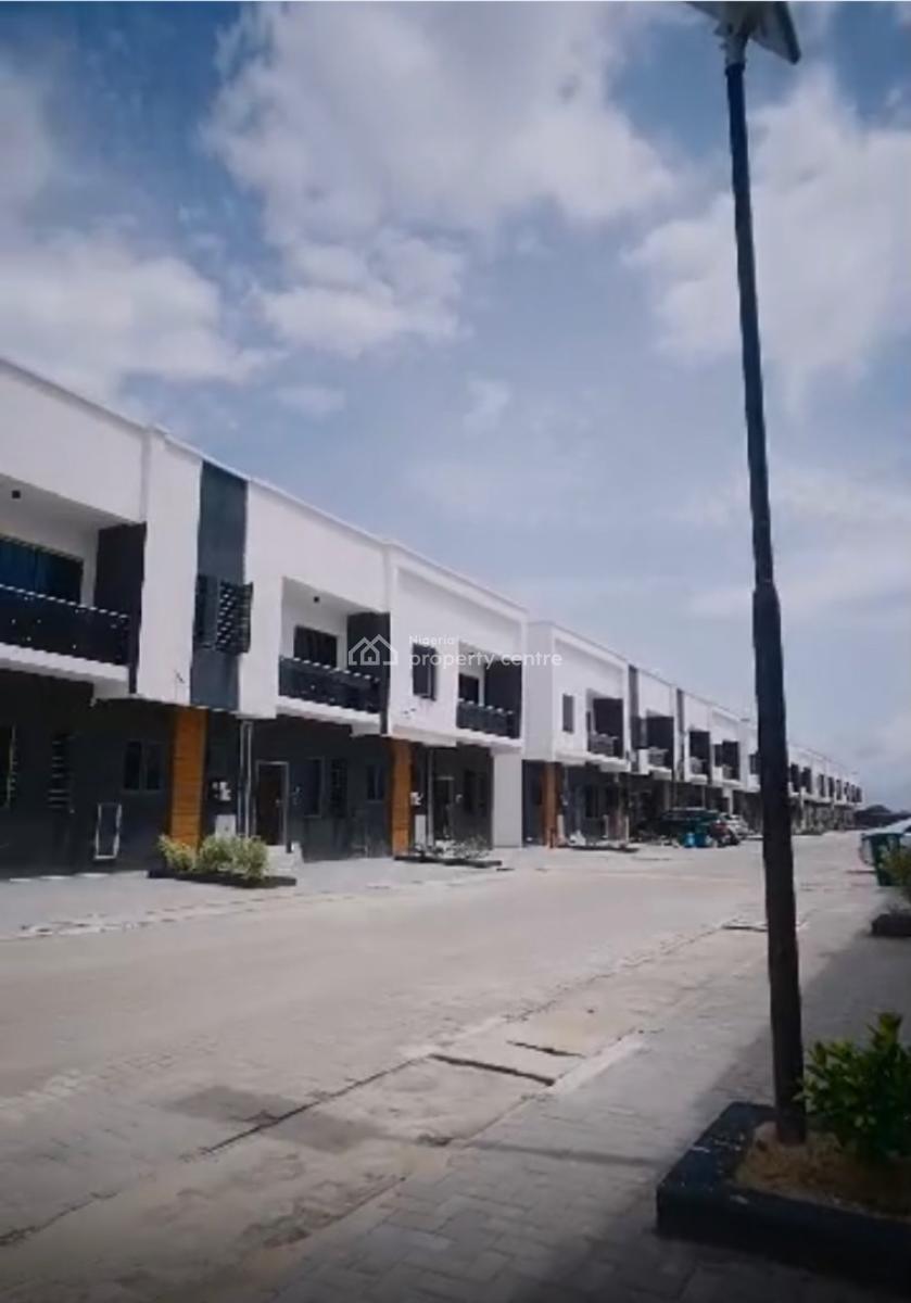 Affordable Homes with Solar, Sangotedo, Ajah, Lagos, Terraced Duplex for Sale