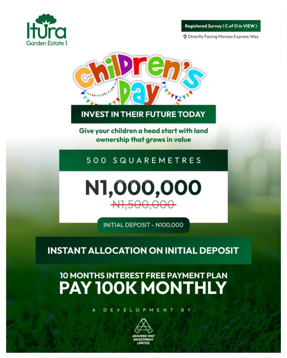 Invest in Their Future Before The World Gets More Expensive, 📍directly Facing Moniya Express Way, Ibadan, Oyo, Mixed-use Land for Sale