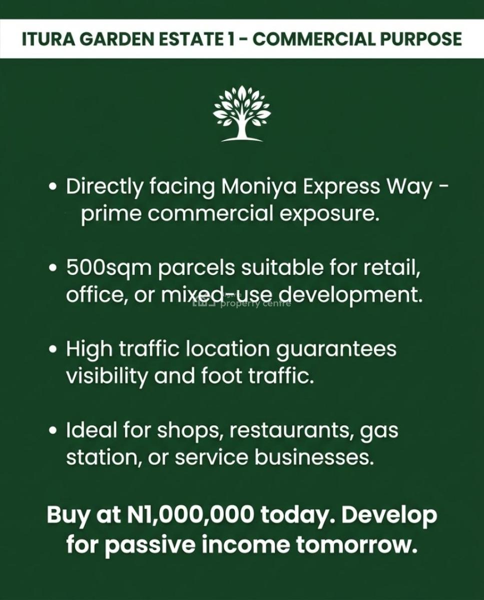 Invest in Their Future Before The World Gets More Expensive, Moniya Expressway, Ibadan, Oyo, Mixed-use Land for Sale