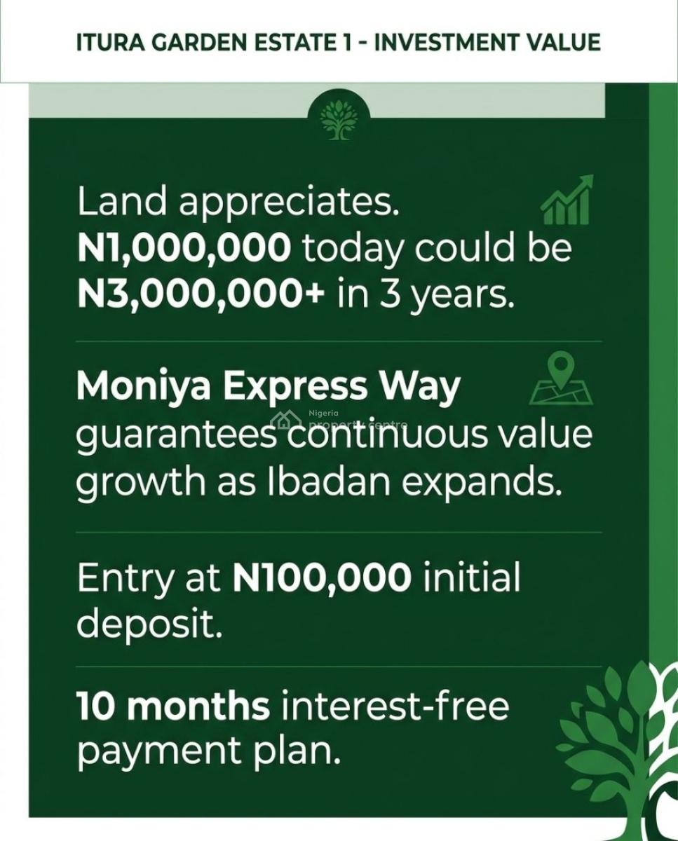 Invest in Their Future Before The World Gets More Expensive, Moniya Expressway, Ibadan, Oyo, Mixed-use Land for Sale