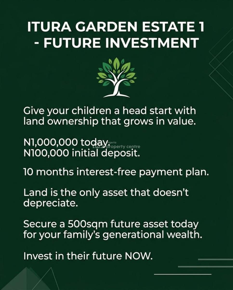 Invest in Their Future Before The World Gets More Expensive, Moniya Expressway, Ibadan, Oyo, Mixed-use Land for Sale