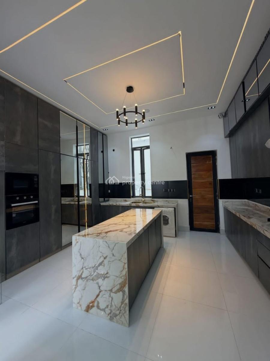 Exquisite 5 Bedroom Fully Detached Duplex, Chevron Toll Gate, Lekki, Lagos, Detached Duplex for Sale