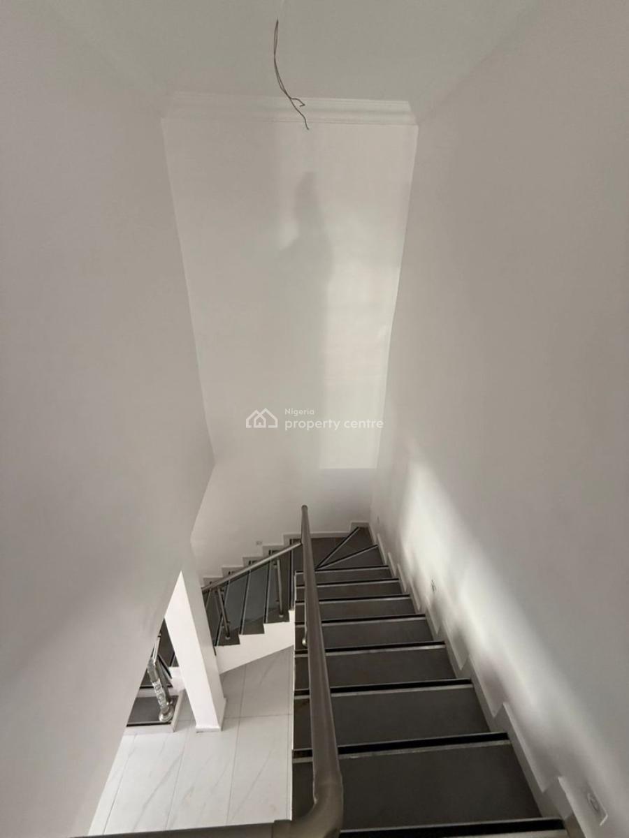 Lovely 3 Bedroom Terrace with Bq, Cyber Ville Estate, Ikate, Lekki, Lagos, Terraced Duplex for Sale