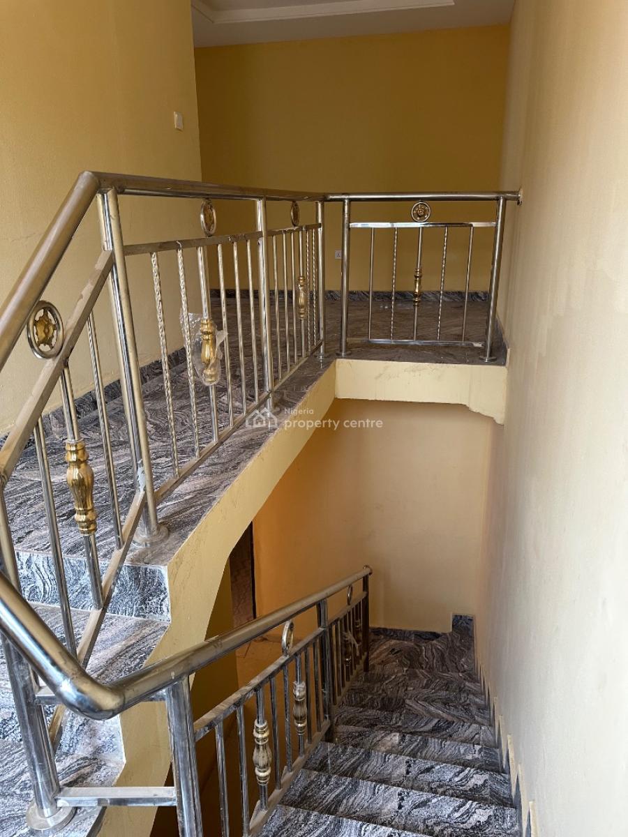 4 Bedroom Terrace Duplex on a Corner Piece, with 1 Room Bq., Navy Quarters, Kubwa, Abuja, Terraced Duplex for Sale