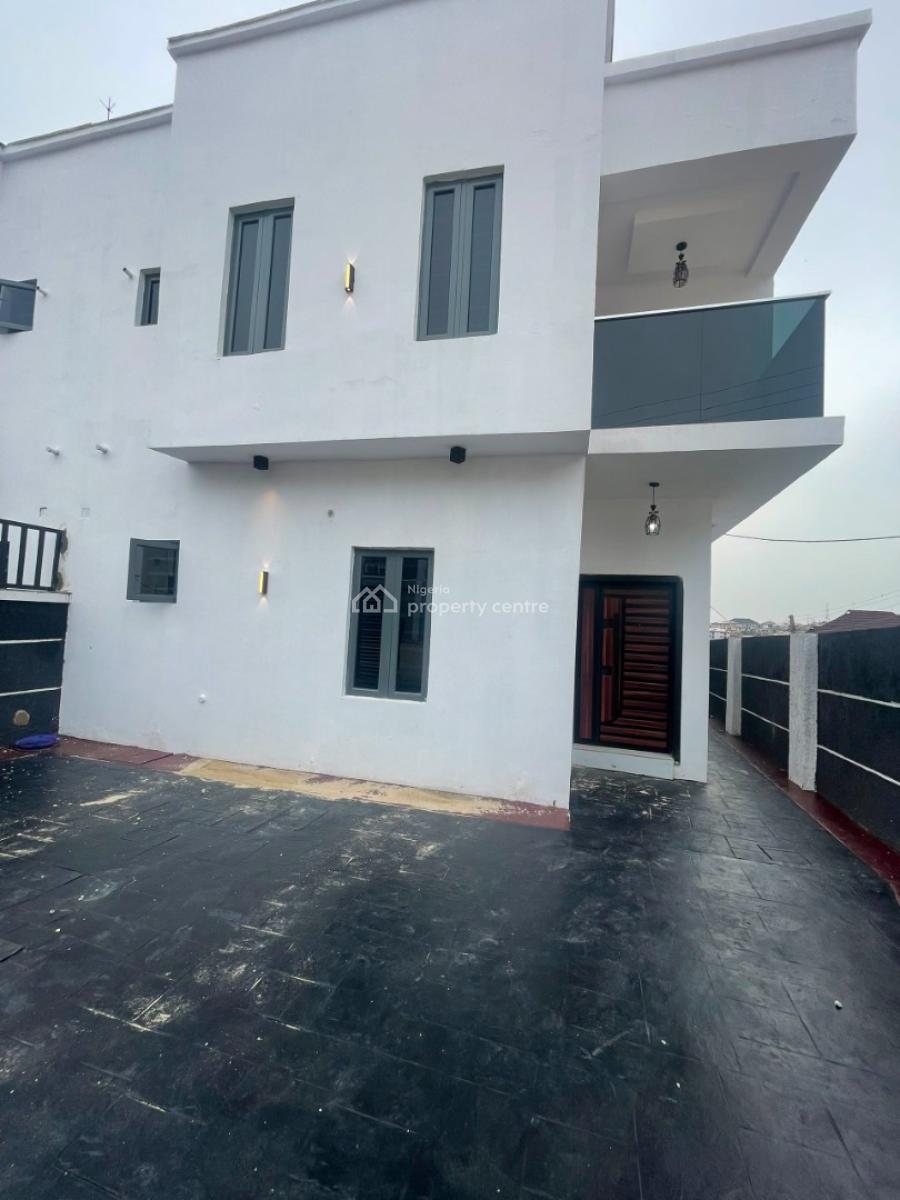 4 Bedroom Semi Detached Duplex in a Very Good Location in Ikorodu, Sholebo Estate Ikorodu Lagos and Its Flood Free Area, Ikorodu, Lagos, Semi-detached Duplex for Sale