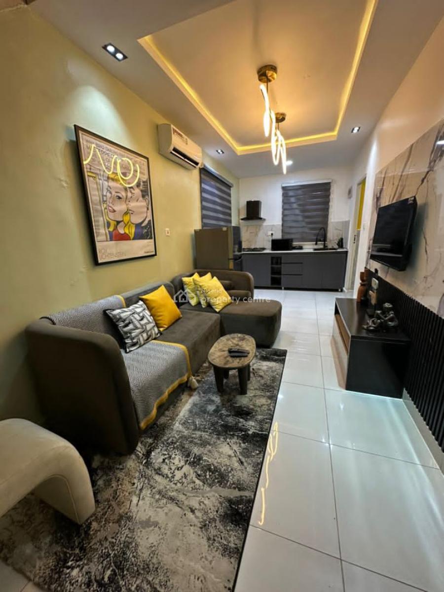 Fully Furnished and Luxurious 1 Bedroom Apartment, Lekki Phase 1, Lekki, Lagos, Mini Flat (room and Parlour) for Rent
