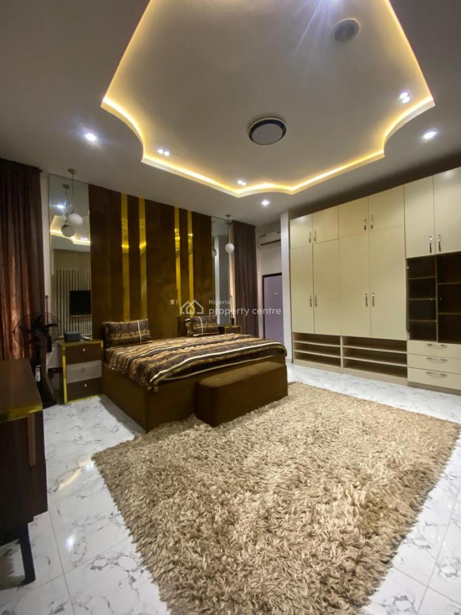 Tastefully Furnished 5 Bedroom Fully Detached, Duplex with Bq, Ikota, Lekki, Ikota, Lekki, Lagos, Detached Duplex for Rent