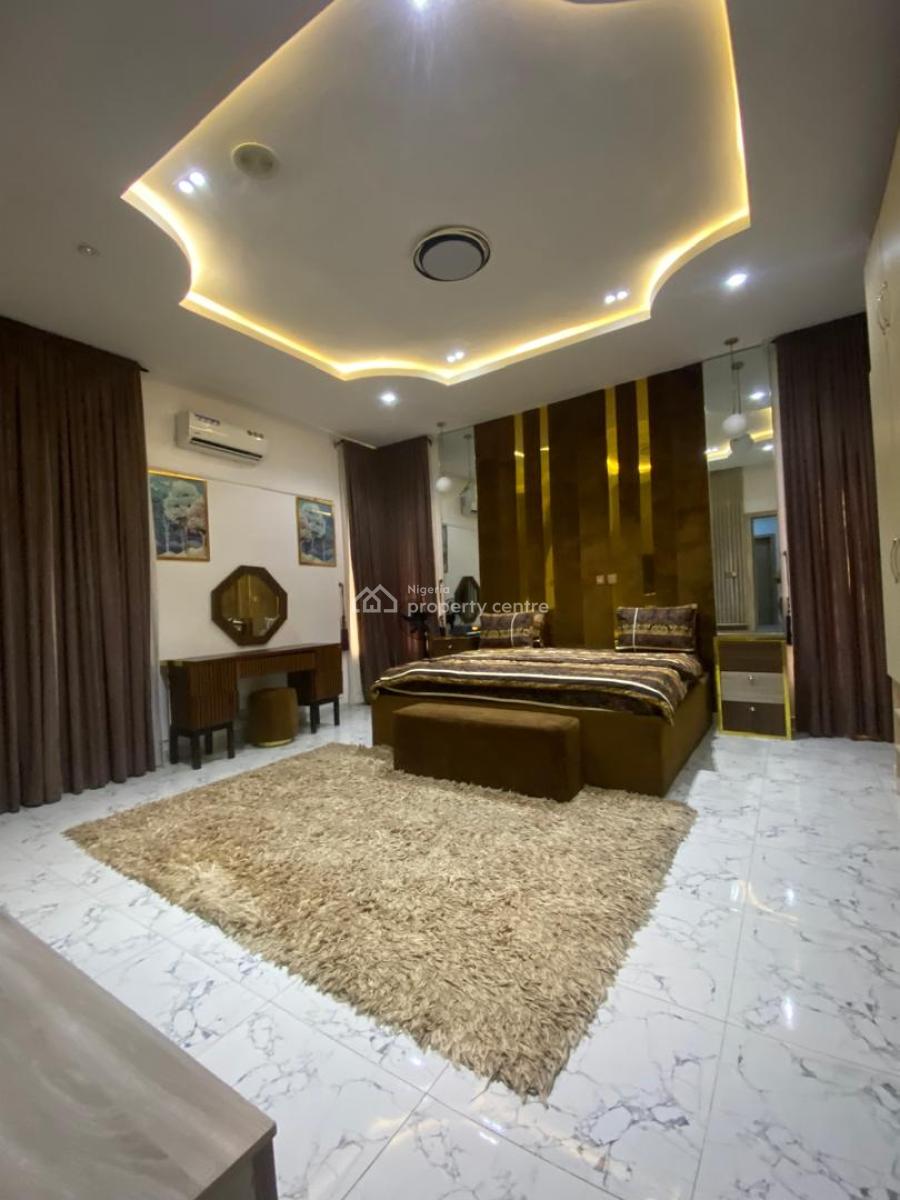 Tastefully Furnished 5 Bedroom Fully Detached, Duplex with Bq, Ikota, Lekki, Ikota, Lekki, Lagos, Detached Duplex for Rent