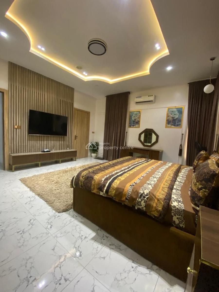 Tastefully Furnished 5 Bedroom Fully Detached, Duplex with Bq, Ikota, Lekki, Ikota, Lekki, Lagos, Detached Duplex for Rent
