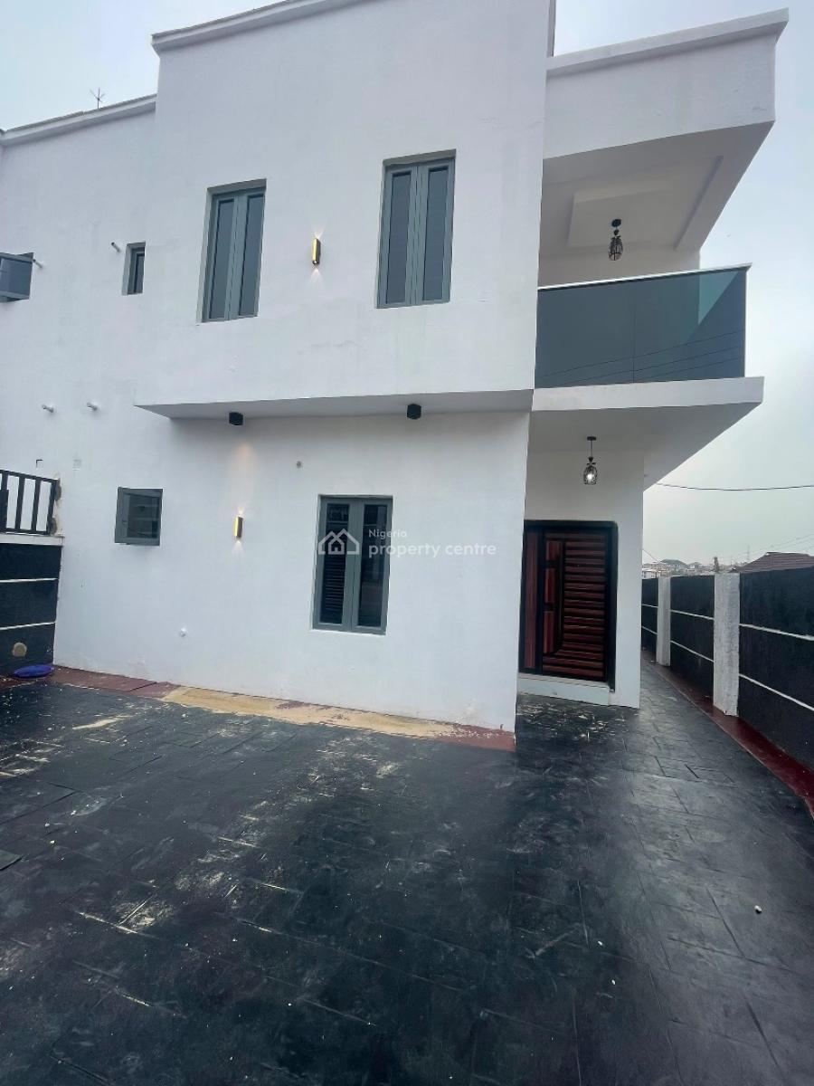 Spacious and Standard 4 Bedroom Semi Detached with Bq, Sholebo Estate,opp General Hospital Ikorodu, Ikorodu, Lagos, Semi-detached Duplex for Sale