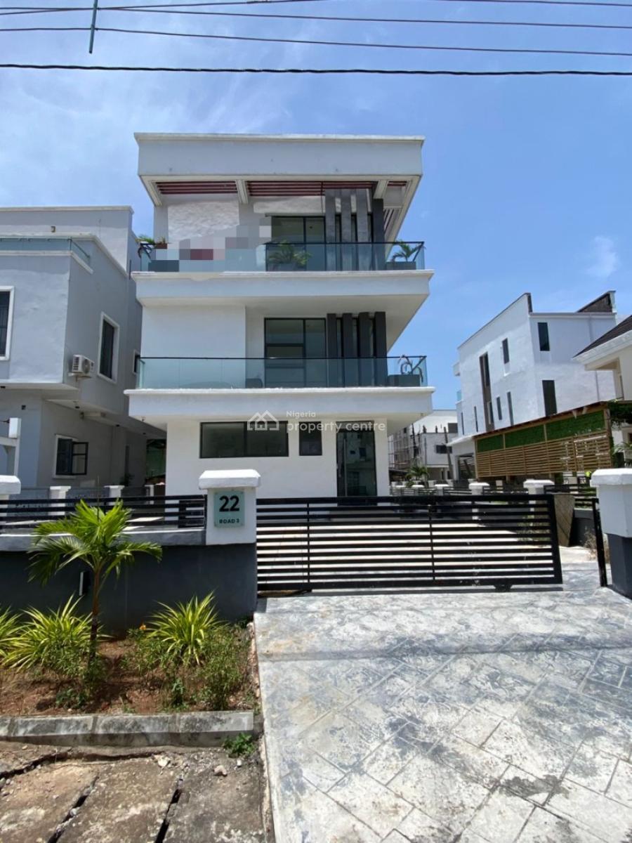 Exquisite 5bedroom Duplex with a Bq and a Pool,cinema, Osapa, Lekki, Lagos, Detached Duplex for Sale