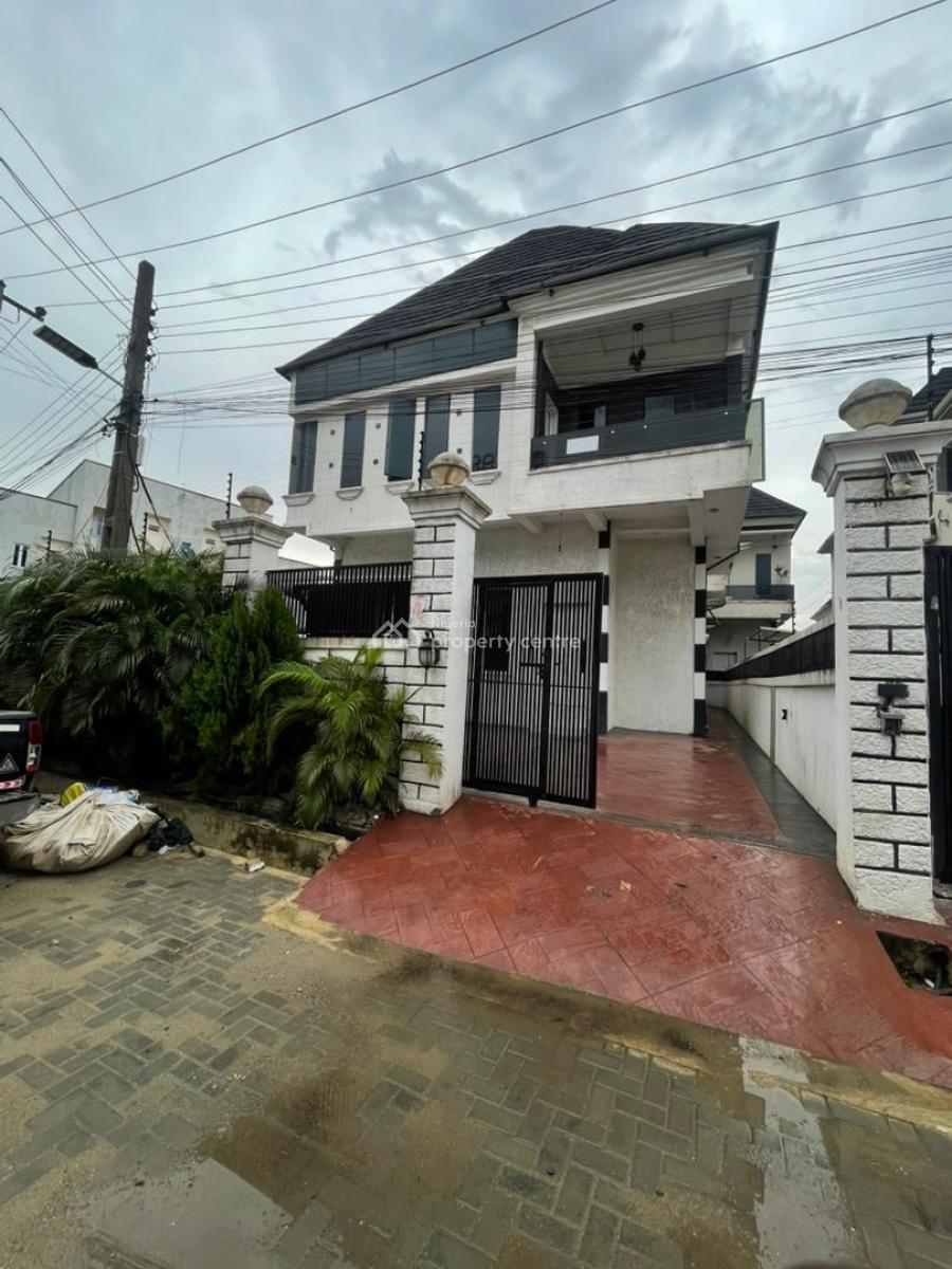 5bedroom Fully Detached Duplex with Bq, Chevron Lekki, Lekki, Lagos, Detached Duplex for Rent