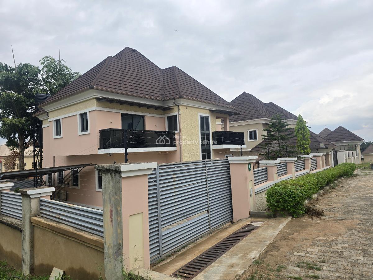 4 Bedroom Fully Detached Duplex with a Gate House, By Nizamiye Hospital, Karmo, Abuja, Detached Duplex for Rent