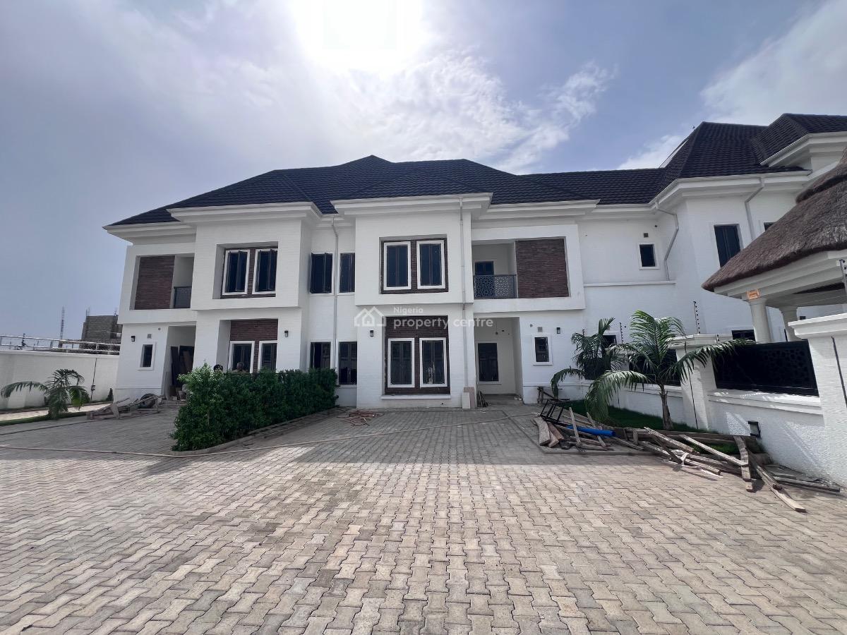 Brand New 4bedroom with Bq, By Aduvie, Jahi, Abuja, Terraced Duplex for Rent