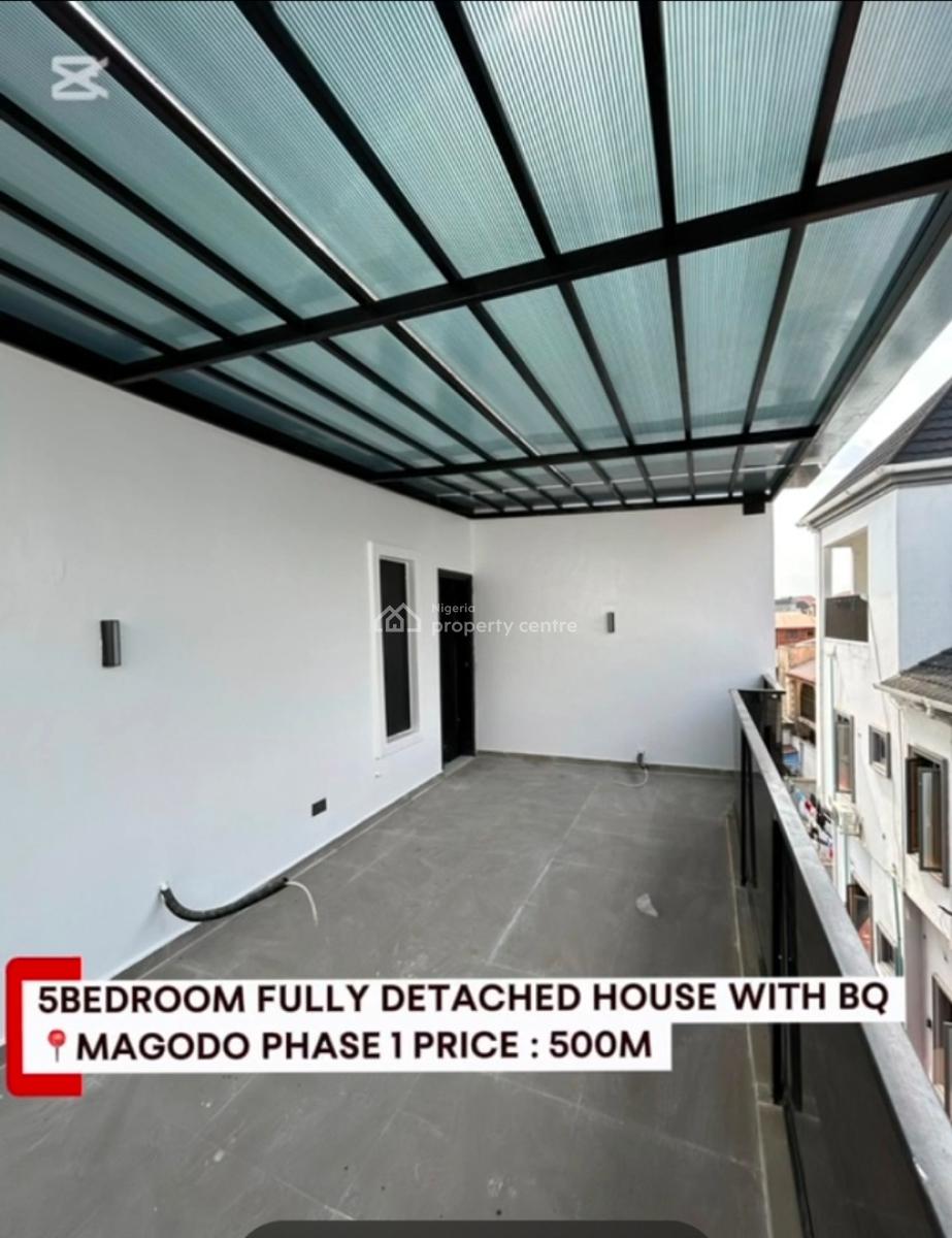5 Bedroom Fully Detached Dupex with Bq, Gra Phase 1, Magodo, Lagos, Detached Duplex for Sale