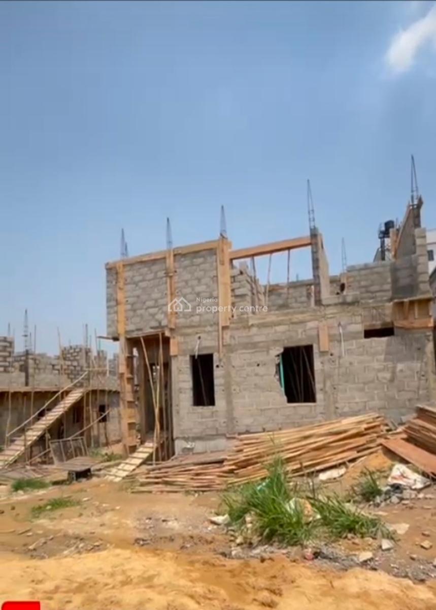 5 Bedroom Fully Detached Dupex with Bq Off-plan, Gra Phase 2, Magodo, Lagos, Detached Duplex for Sale