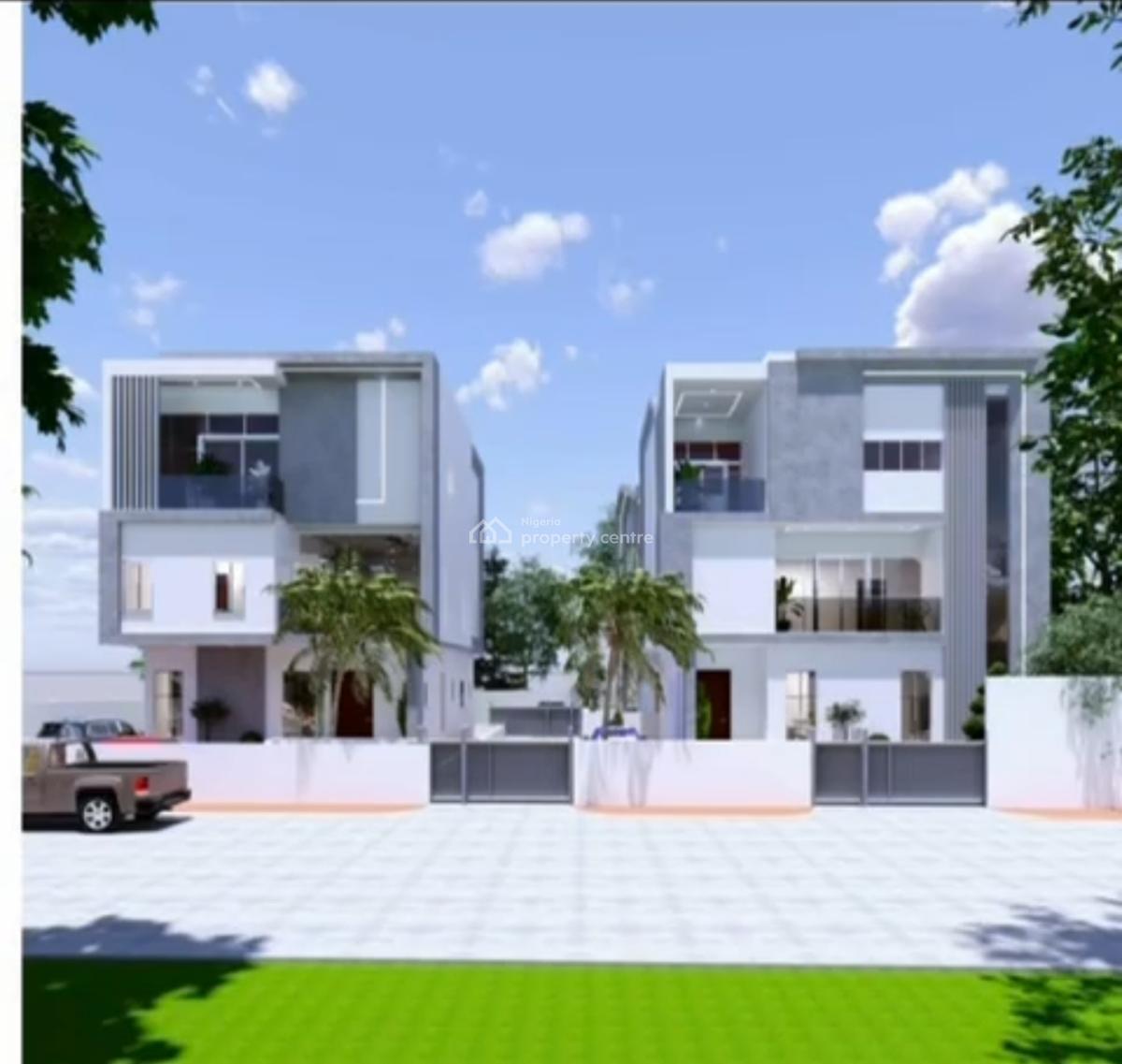 5 Bedroom Fully Detached Dupex with Bq Off-plan, Gra Phase 2, Magodo, Lagos, Detached Duplex for Sale