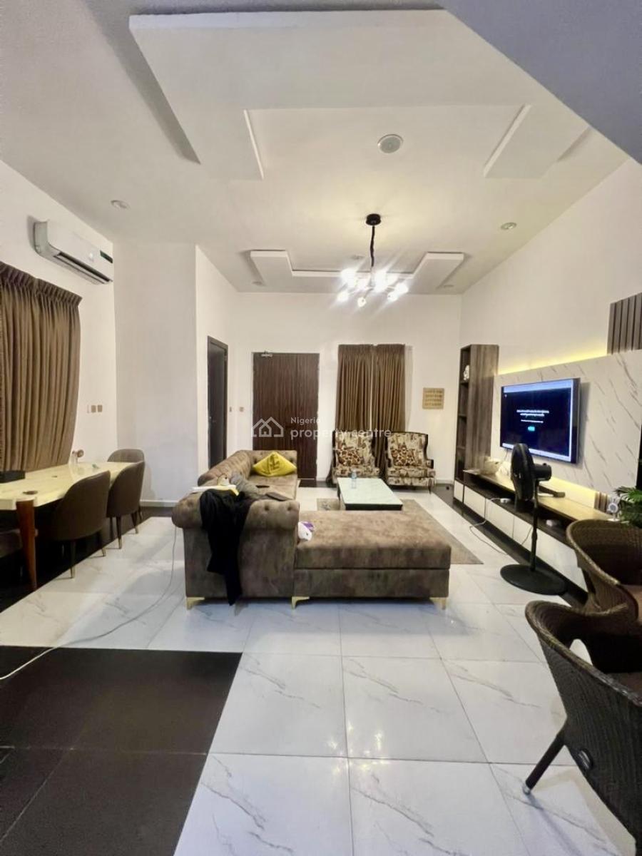 Fully Furnished with B Q and Inverter, Orchid Road Before The Roundabout, Lekki, Lagos, Semi-detached Duplex for Rent