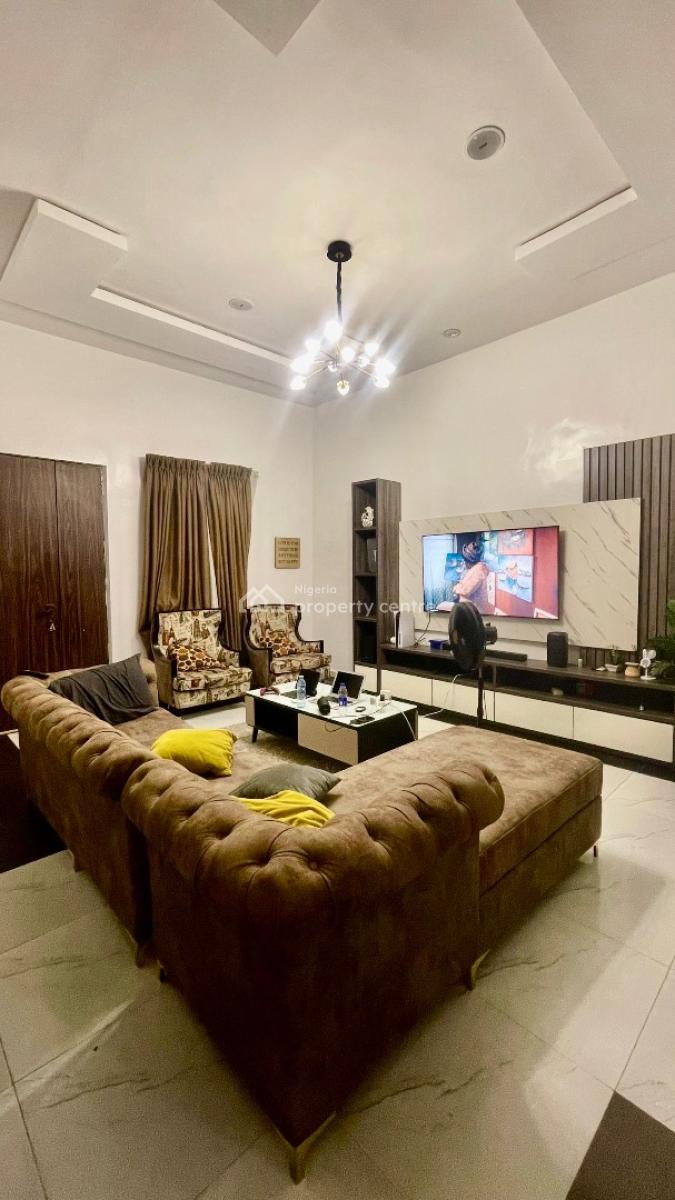 Fully Furnished with B Q and Inverter, Orchid Road Before The Roundabout, Lekki, Lagos, Semi-detached Duplex for Rent
