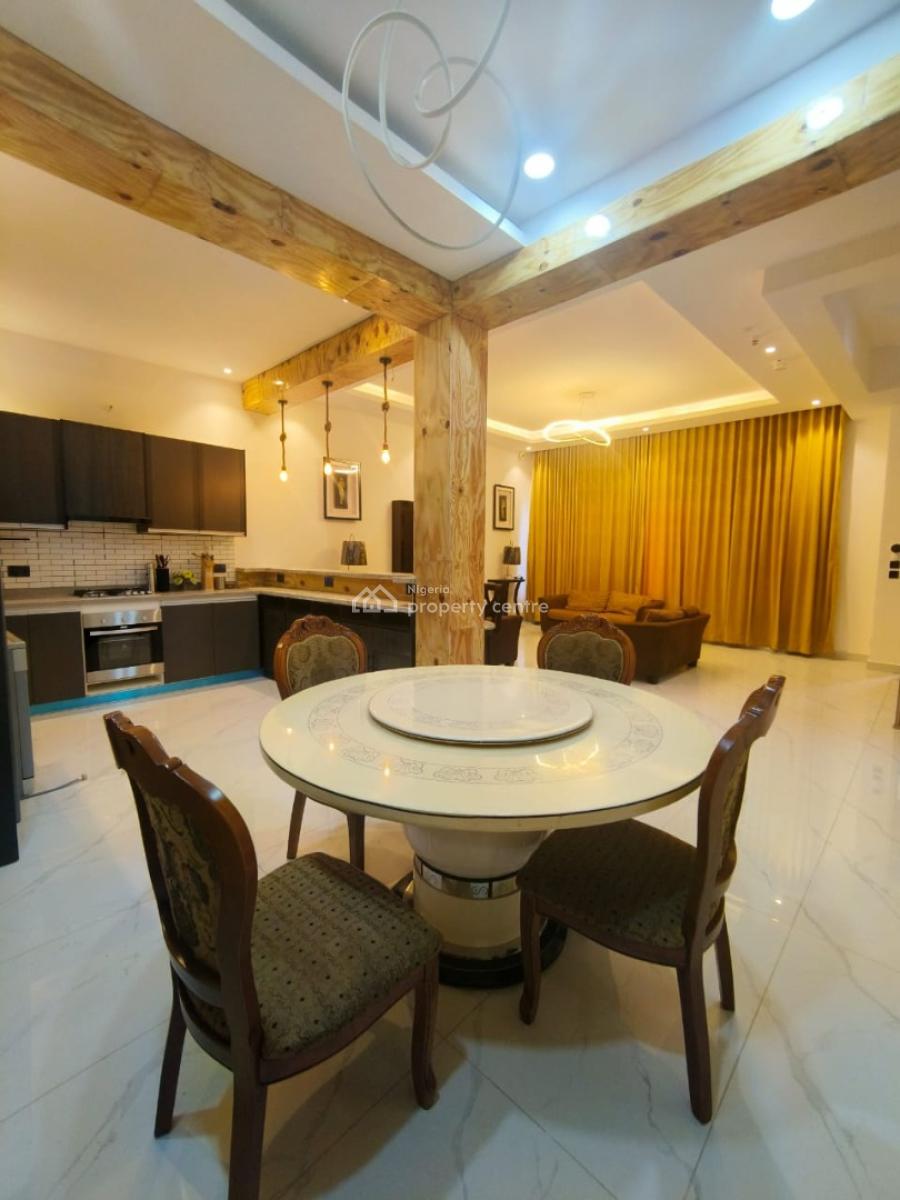 Brand Newly Built Furnished & Serviced 4bedrooms Terrace Duplex with B, Secured Estate Freedom Way Lekki Phase 1 Lagos., Oniru, Victoria Island (vi), Lagos, Terraced Duplex for Rent