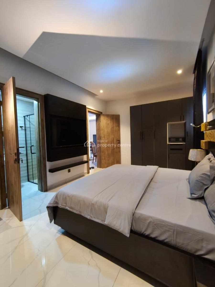 Brand Newly Built Furnished & Serviced 4bedrooms Terrace Duplex with B, Secured Estate Freedom Way Lekki Phase 1 Lagos., Oniru, Victoria Island (vi), Lagos, Terraced Duplex for Rent