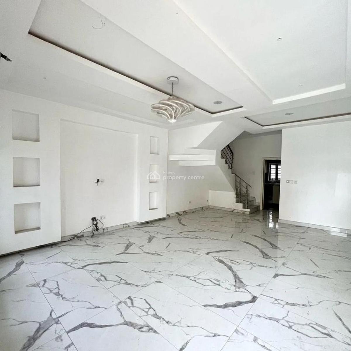 4bedroom Semi Detached  Duplex with Bq, Off Kusenla Chisco, Lekki Phase 2, Lekki, Lagos, Detached Duplex for Rent