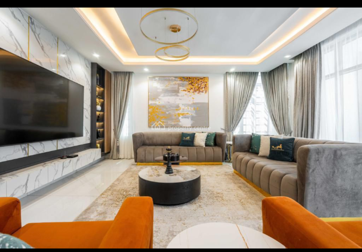 Executive Fully Furnished 5 Bedroom Mansion House with Bq, Banana Island Road, Banana Island, Ikoyi, Lagos, Detached Duplex for Rent