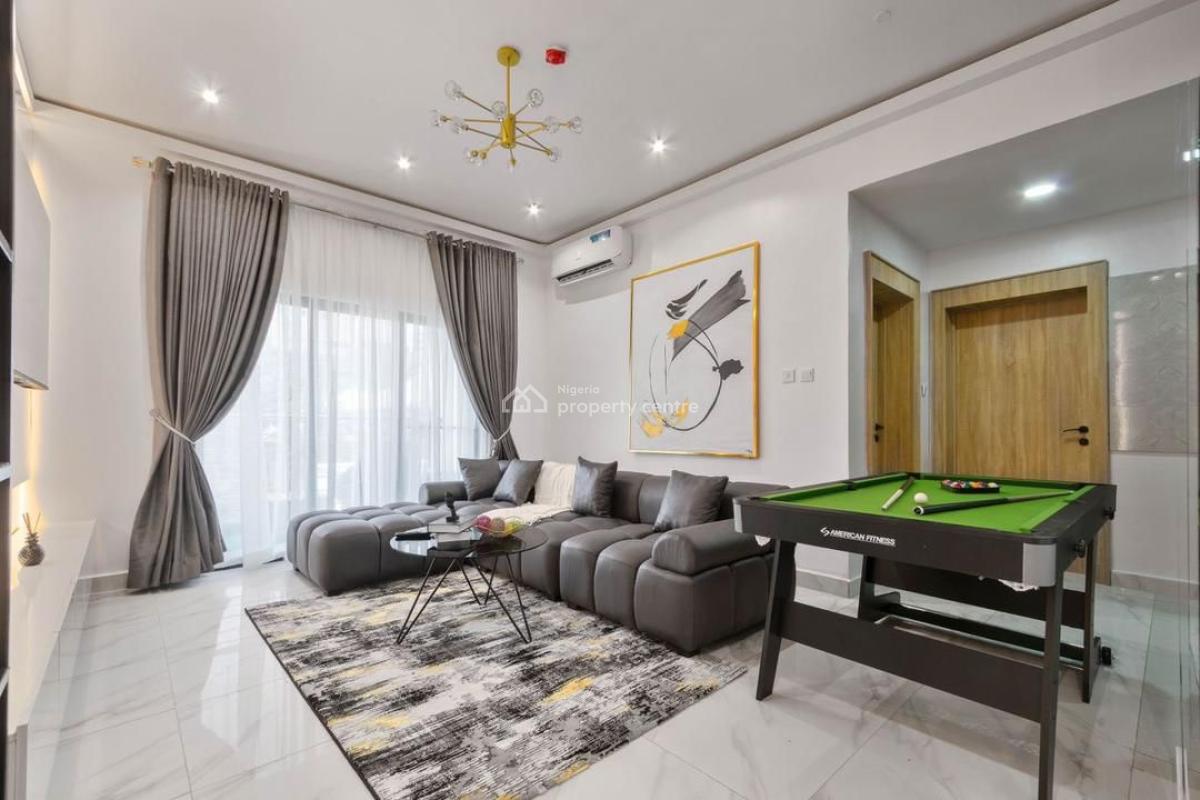 Nicely Furnished Three Bedroom Maisonette Penthouse, Lekki Phase 1, Lekki, Lagos, Flat / Apartment Short Let