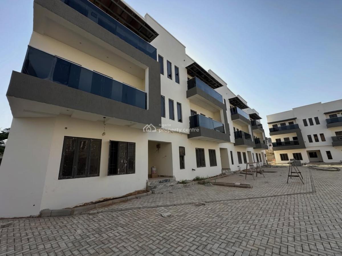 New 5 Bedroom Terrace Duplex + Boys Quarters, Mabushi, Abuja, Terraced Duplex for Sale