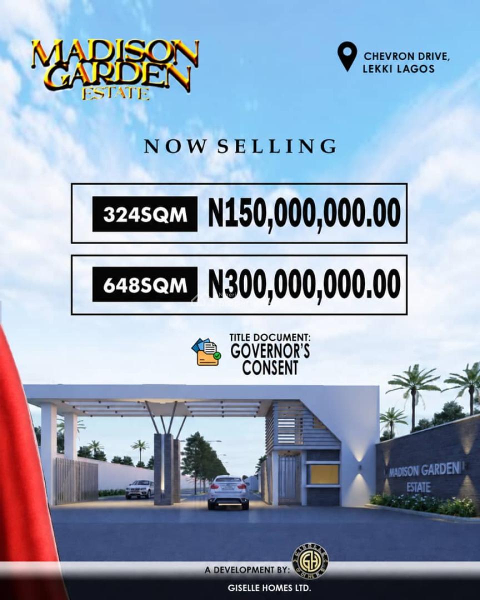 Buy and Build Land with Instant Allocation, Chevron, Lekki, Lagos, Residential Land for Sale