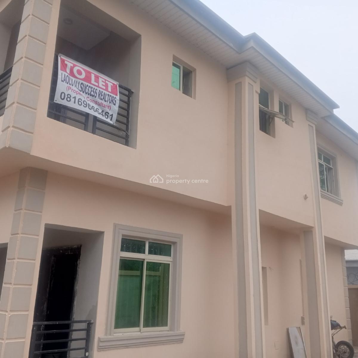 Newly Built 2 Bedroom Flat ( Upstairs ), Budo Penisula Abraham Adesanya, Ajah, Lagos, Flat / Apartment for Rent