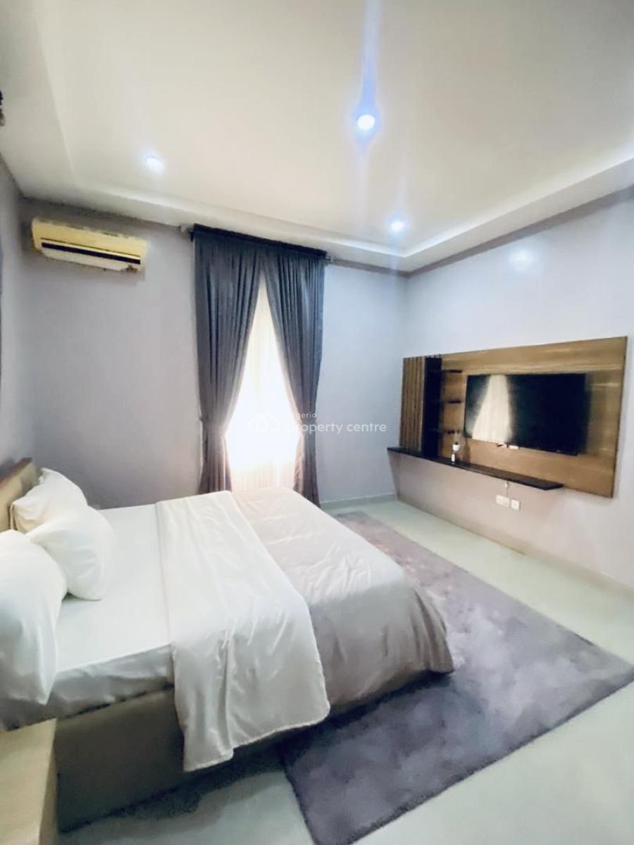 Fully Furnished 5 Bedrooms Detached Duplex with Big Compound and Gen, Osapa London Lekki -gated Estate with Access Code in, Osapa, Lekki, Lagos, Detached Duplex for Rent